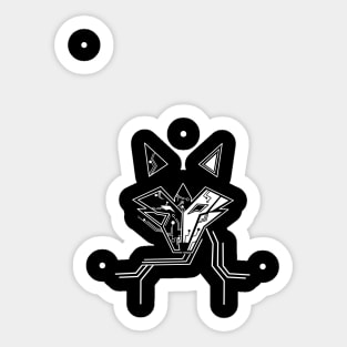 The wolf Sticker